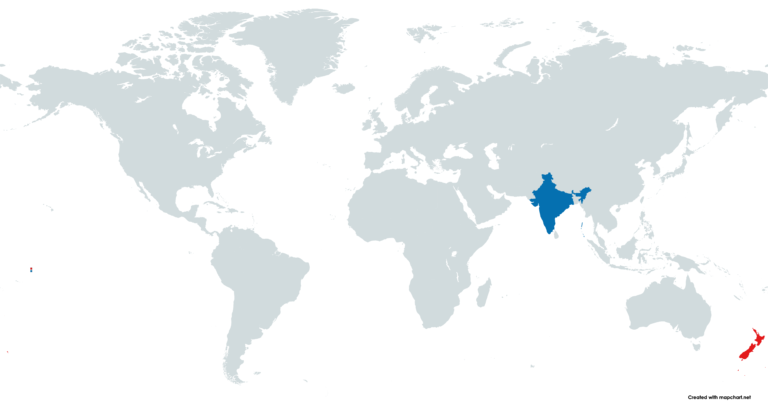 Couriers To India from New Zealand