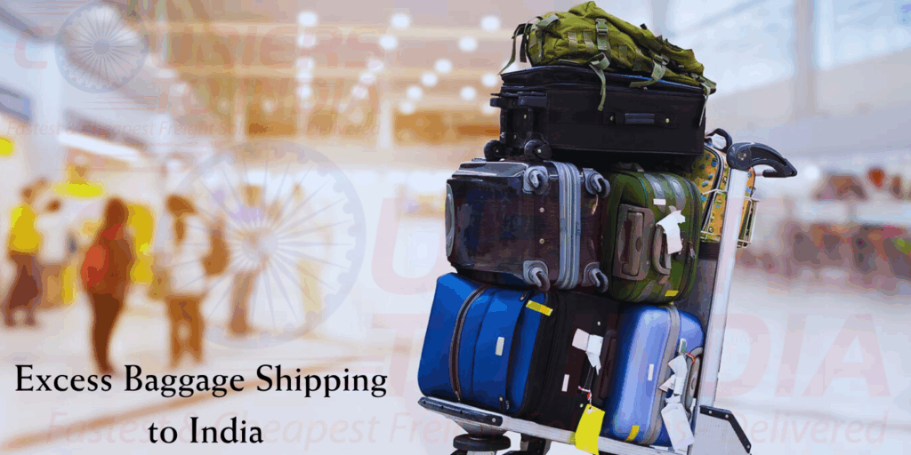 excess baggage shipping to India
