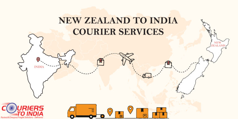 New Zealand to india courier service step by step guide