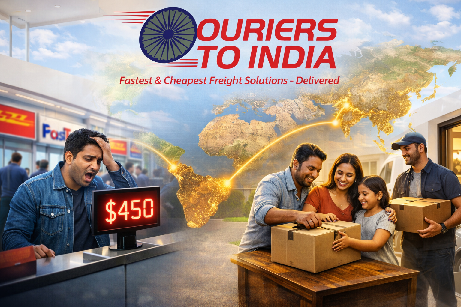 Sending a Parcel from Australia to India Stop Overpaying