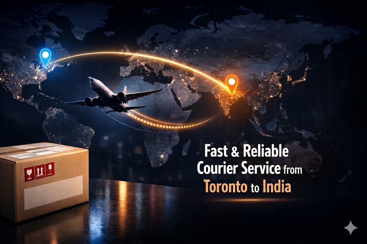 Toronto to india courier service